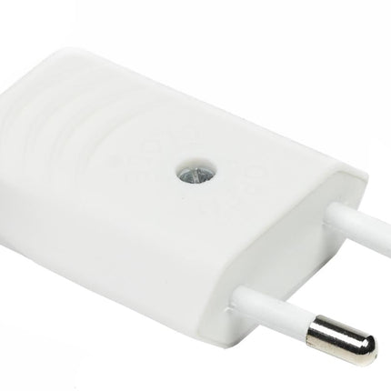 Benson Platte Eurostekker – Wit – 2.5 Ampère – Type C