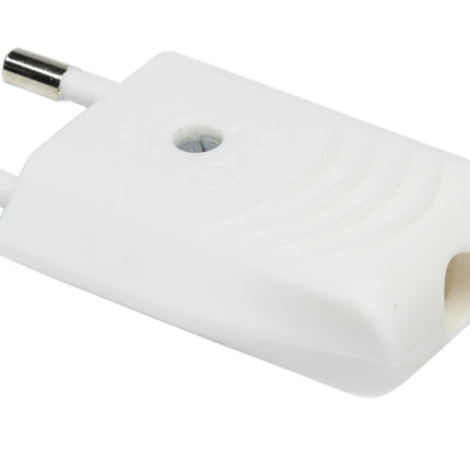 Benson Platte Eurostekker – Wit – 2.5 Ampère – Type C