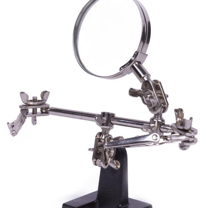 Benson Derde Hand met Vergrootglas & LED - Soldeerhulp - Dealzzz.nl