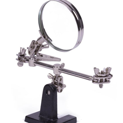 Benson Derde Hand met Vergrootglas & LED - Soldeerhulp - Dealzzz.nl