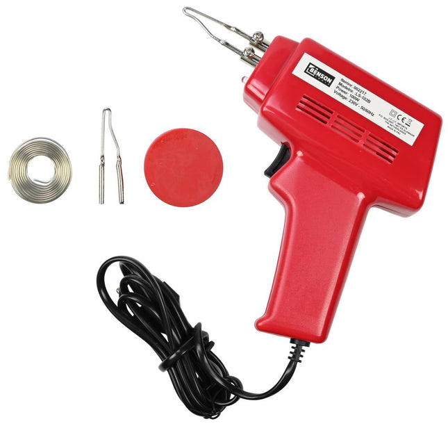 Benson Elektrisch Soldeerpistool - 100W - Inclusief Soldeertin & Pasta