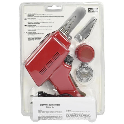 Benson Elektrisch Soldeerpistool - 100W - Inclusief Soldeertin & Pasta