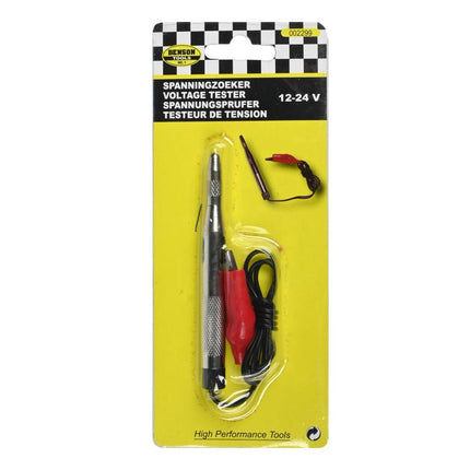 Benson Zwakstroomtester - Messing - 12V-24V - Met Krokodillenklem