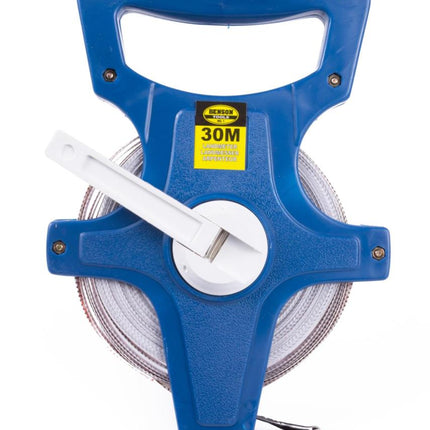 Benson Landmeter 30 meter - Glasfiber - Slagvaste Haspel