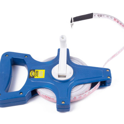 Benson Landmeter 30 meter - Glasfiber - Slagvaste Haspel