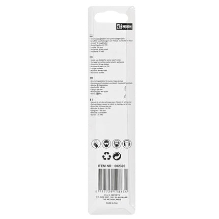 Benson Junior Zaagbladen - 150 mm - 10-delig - 24 TPI