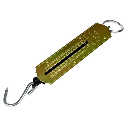 Benson Unster Pocket Balance - 50 kg - Messing - Analoog