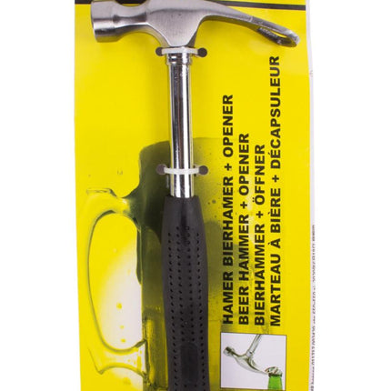 Benson Bierhamer met Opener - Metaal - Antislip - Hamer & Flesopener