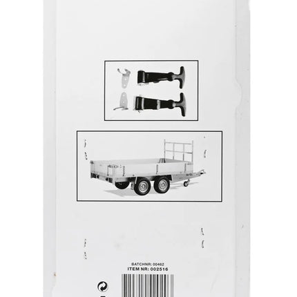 Benson Motorkaphaak Rubber - 12 cm - Set van 2 Stuks - Universeel