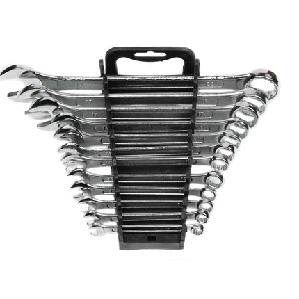 Benson Ring-steeksleutelset - 12-delig - 6 t/m 22 mm - Hoogwaardig Staal