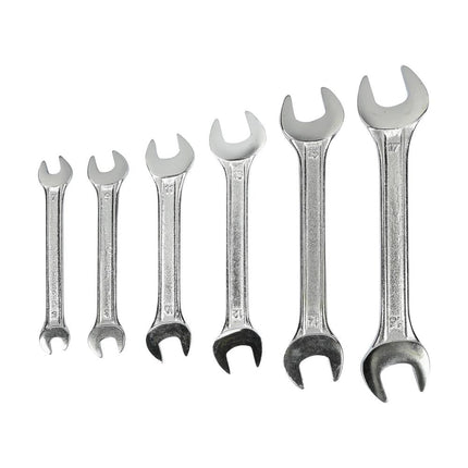 Benson Steeksleutelset - 6-delig - 6 t/m 17 mm - Chroom-Vanadiumstaal