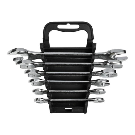 Benson Steeksleutelset - 6-delig - 6 t/m 17 mm - Chroom-Vanadiumstaal