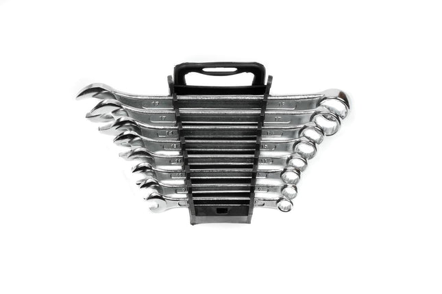Benson Ring-steeksleutelset - 8-delig - 8 t/m 19 mm - Inclusief Houder