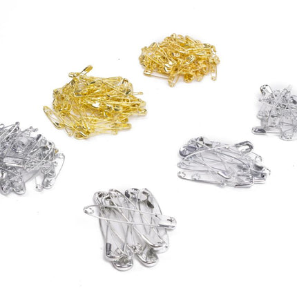 Benson Veiligheidsspelden Set - 250-Delig - Diverse Maten - Metaal