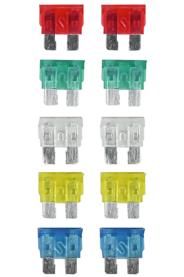 Benson Auto Steekzekeringen Set – 10-delig – 3A t/m 30A – Universeel