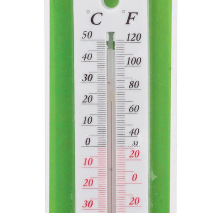 Benson Buitenthermometer - Wit - 20 cm - Voor Binnen & Buiten