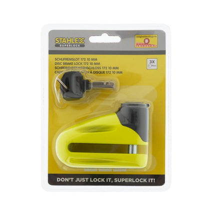Stahlex Schijfremslot Secure 10 mm Profi - Anti-diefstal