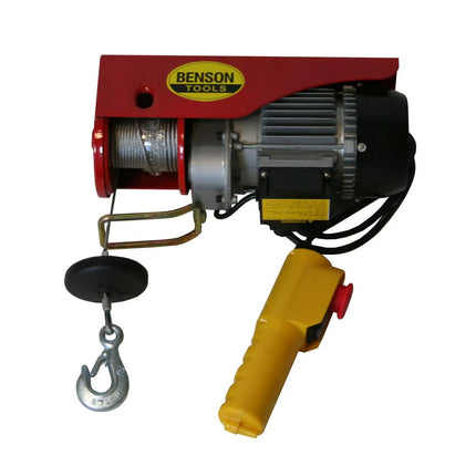 Benson Elektrische Hijsinrichting – 530W – 12 Meter Kabel – Maximaal 250 kg – Met Noodstop