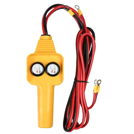 Benson Elektrische Lier 12V – 2000 LBS (907 kg) – 15 Meter Staalkabel – Met Afstandsbediening
