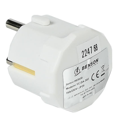Benson Haakse Randaardestekker – Wit – 3500 Watt