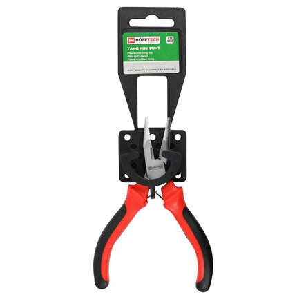 Benson Mini Puntbektang - 125 mm - Precisie Gereedschap - Rood/Zwart