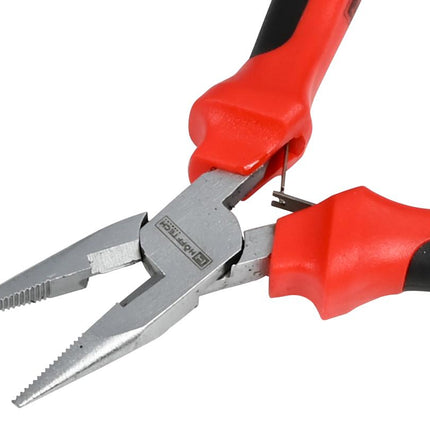 Benson Mini Puntbektang - 125 mm - Precisie Gereedschap - Rood/Zwart