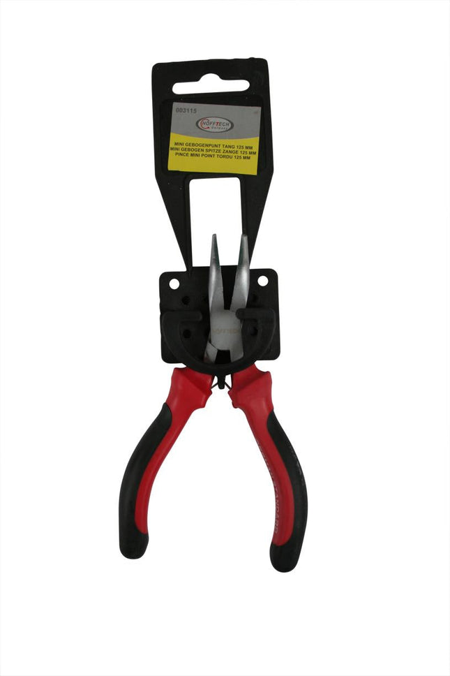 Benson Mini Gebogen Langbektang - 125 mm - Gebogen Punt - Terugverend