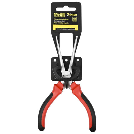 Benson Mini Naaldbektang - 150 mm - Precisiegereedschap - Rood/Zwart