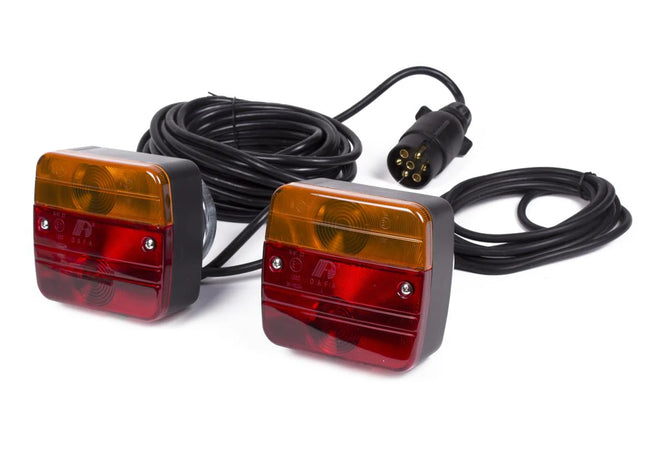 Benson Magnetische Verlichtingsset - 7,5m + 2,5m Kabel - 7-Polig