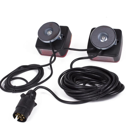 Benson Magnetische Verlichtingsset - 7,5m + 2,5m Kabel - 7-Polig