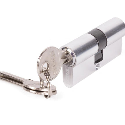 Stahlex Euro Profielcilinder – 30/30 (60 mm) – Inclusief 3 Sleutels
