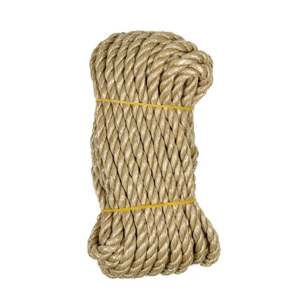 Benson Polypropyleen Touw Beige 8 mm x 10 Meter - 960 kg Breeksterkte