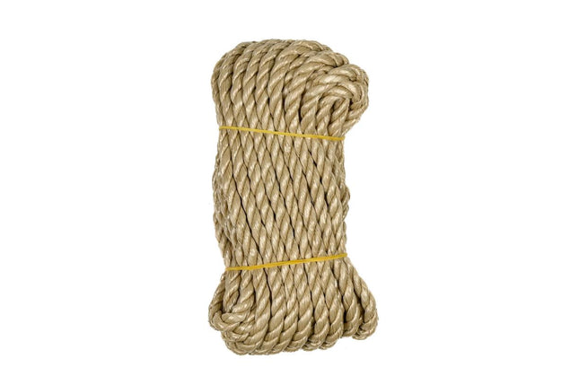 Benson Polypropyleen Touw Beige 8 mm x 10 Meter - 960 kg Breeksterkte