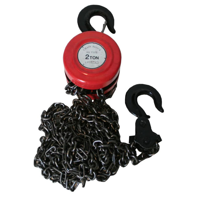 Benson Kettingtakel – 2000 kg (2 Ton) – 2,5 Meter Hefhoogte – Robuust Staal