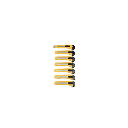 Benson Afbreekmessen Set - 18 mm - 7-delig - Ergonomisch & Krachtig