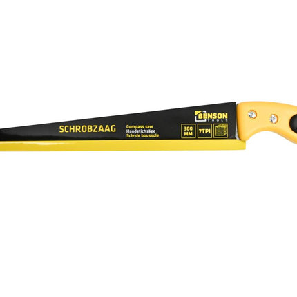 Benson Schrobzaag - 300 mm - Hard Point Tanden - 9 TPI