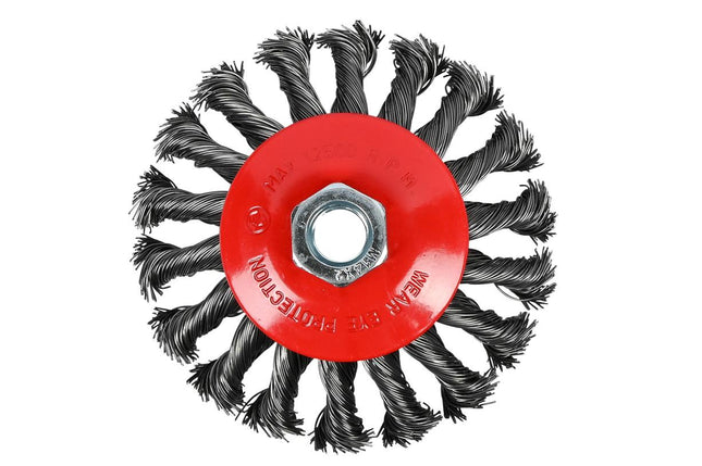 Benson Kegelborstel / Staalborstel – Ø 100 mm – Getordeerd Staal – M14