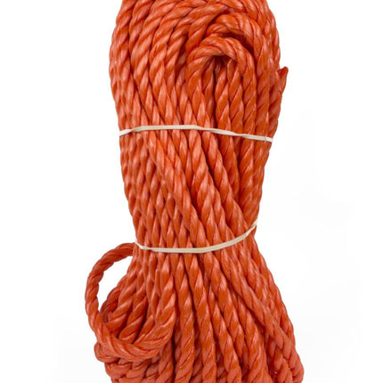 Benson Polypropyleen Touw Oranje 8 mm x 20 Meter - Sterk en Multifunctioneel