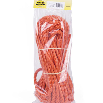 Benson Polypropyleen Touw Oranje 8 mm x 20 Meter - Sterk en Multifunctioneel