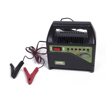 Hofftech Acculader - 6V & 12V - 6 Ampère - Intelligent & Veilig Laden