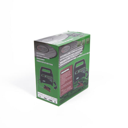 Hofftech Acculader - 6V & 12V - 6 Ampère - Intelligent & Veilig Laden