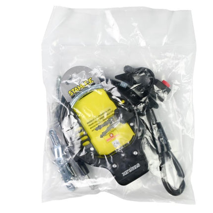 Stahlex Ringslot Urbanlock + Insteekkabel - 8 mm Pin - Zwart