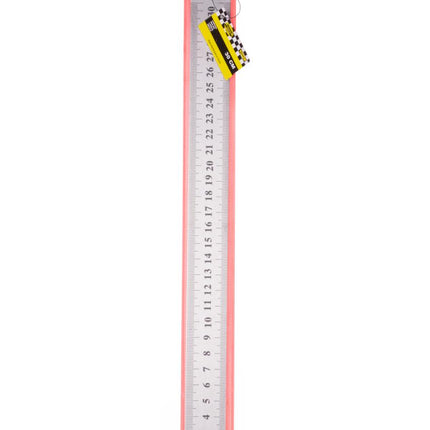 Benson RVS Liniaal – 30 cm – Licht Buigzaam – Inclusief Omrekentabel