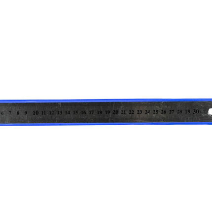 Benson RVS Liniaal – 30 cm – Licht Buigzaam – Inclusief Omrekentabel