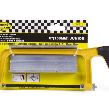 Benson Junior IJzerzaag Set - 150 mm - Inclusief Kunststof Verstekbak