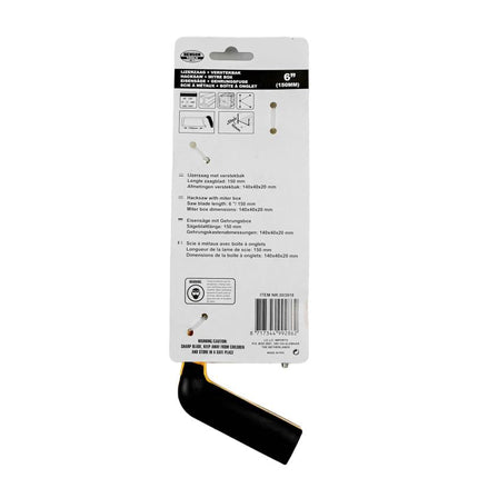 Benson Junior IJzerzaag Set - 150 mm - Inclusief Kunststof Verstekbak