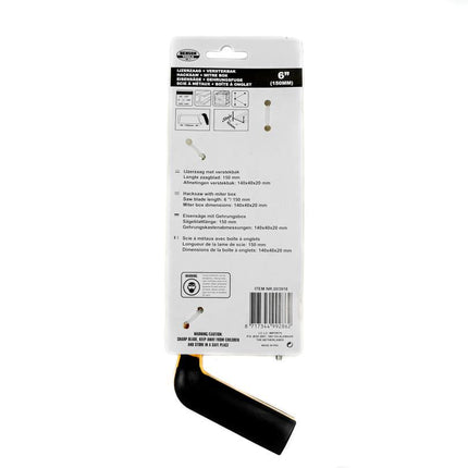 Benson Junior IJzerzaag Set - 150 mm - Inclusief Kunststof Verstekbak