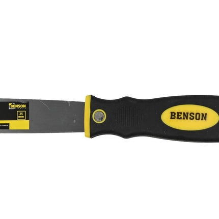 Benson Plamuurmes 1" (2,54 cm) - RVS - Soft Grip - Afgerond