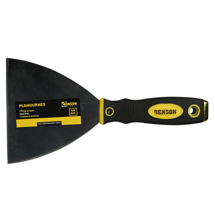Benson Plamuurmes 5" (12,7 cm) - RVS - Soft Grip - Afgerond