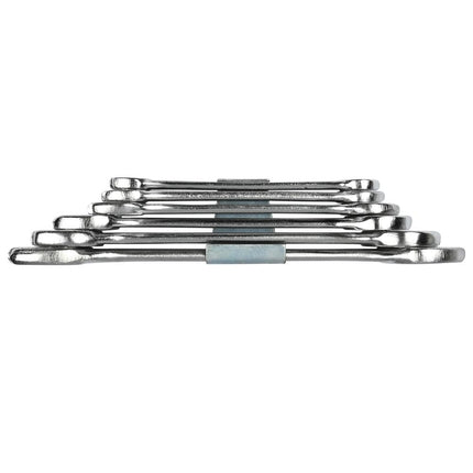 Benson Steeksleutelset - 6-delig - 6 t/m 17 mm - Chroom-Vanadiumstaal